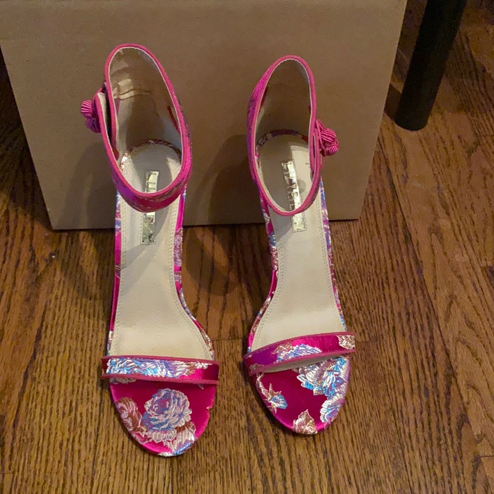 Beautiful Fuchsia Lilian Heels